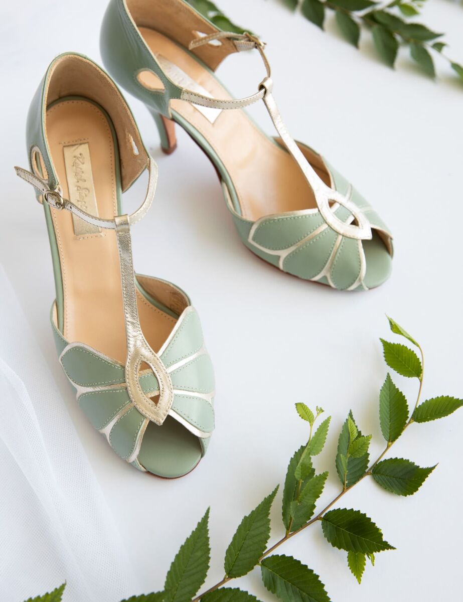 Schuhe Mimosa Mint von Rachel Simpson