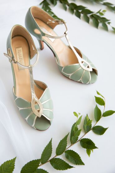 Schuhe Mimosa Mint von Rachel Simpson