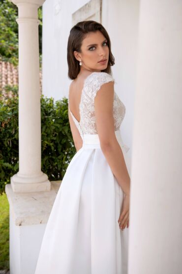 A-Linie Brautkleid 10224 von A Bela Noiva